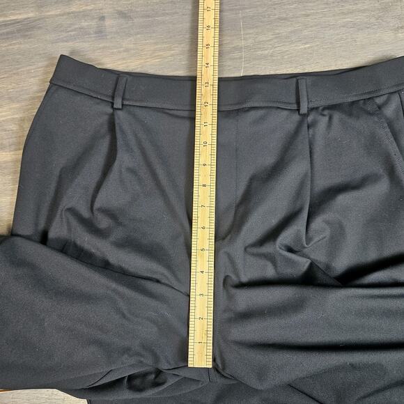 Halara Flex High-Wasted Pocket Straight Leg Work Pants Women’s Tall XL Black New - Picture 7 of 8
